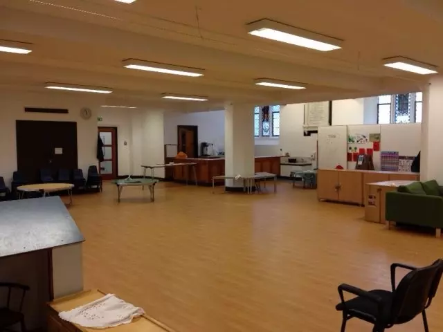 Lower Hall Looking Towards Kitchen/Servery